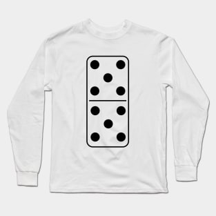 Domino Costume Double 5 Long Sleeve T-Shirt